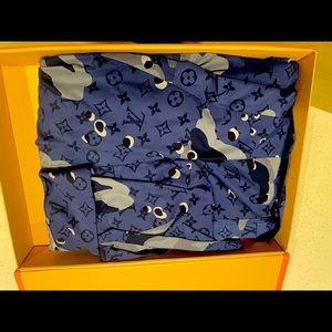 Louis Vuitton Cargo camo 3D pants